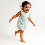 Peacock Frill Romper