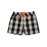 Check Woven Shorts