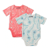 Peacock Two Pack Bodysuits