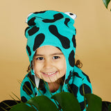 Green Frog Camo Trapper Hat