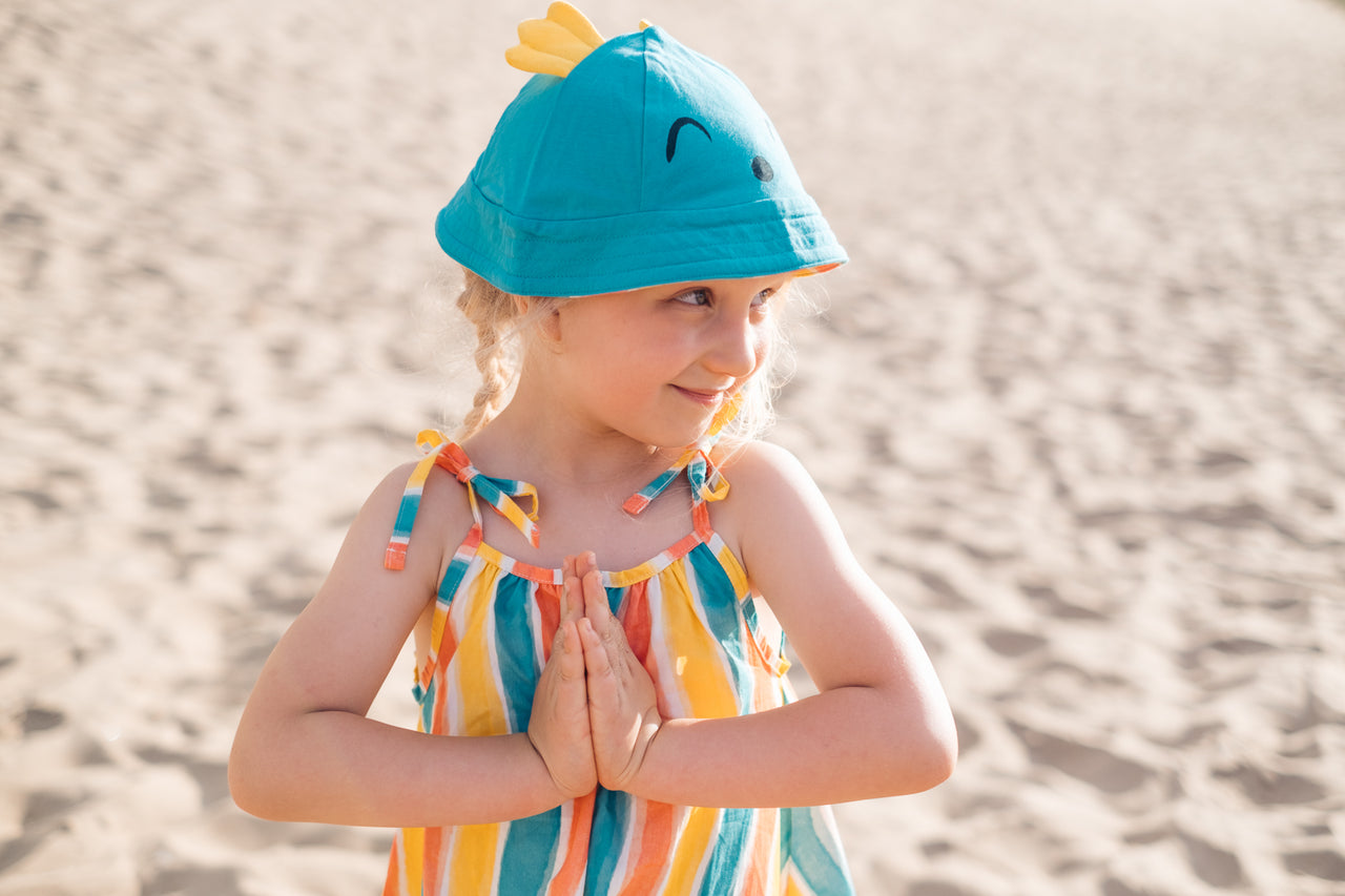 Lucy and Sam Summer Staycation Essentials Dress Organic cotton