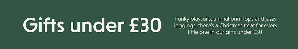 baby and kids Christmas gifts under £30