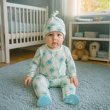 Peacock Bandana Hat