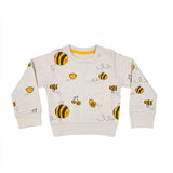 Bee Kind Organic Cotton Crew Sweatshirt