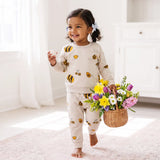 Bee Kind Organic Cotton Harem Joggers