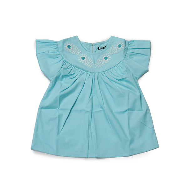 Embroidered Woven Top - Lucy & Sam