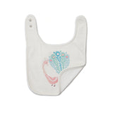 Peacock Bib
