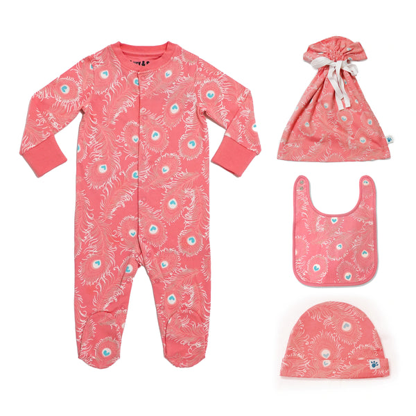 Peacock Pink Baby Bundle - Lucy & Sam