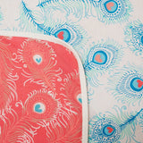 Peacock Reversible Blanket