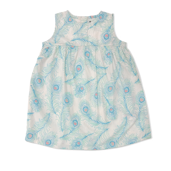 Peacock Summer Dress - Lucy & Sam