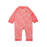 Pink Peacock Playsuit