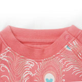 Pink Peacock Playsuit