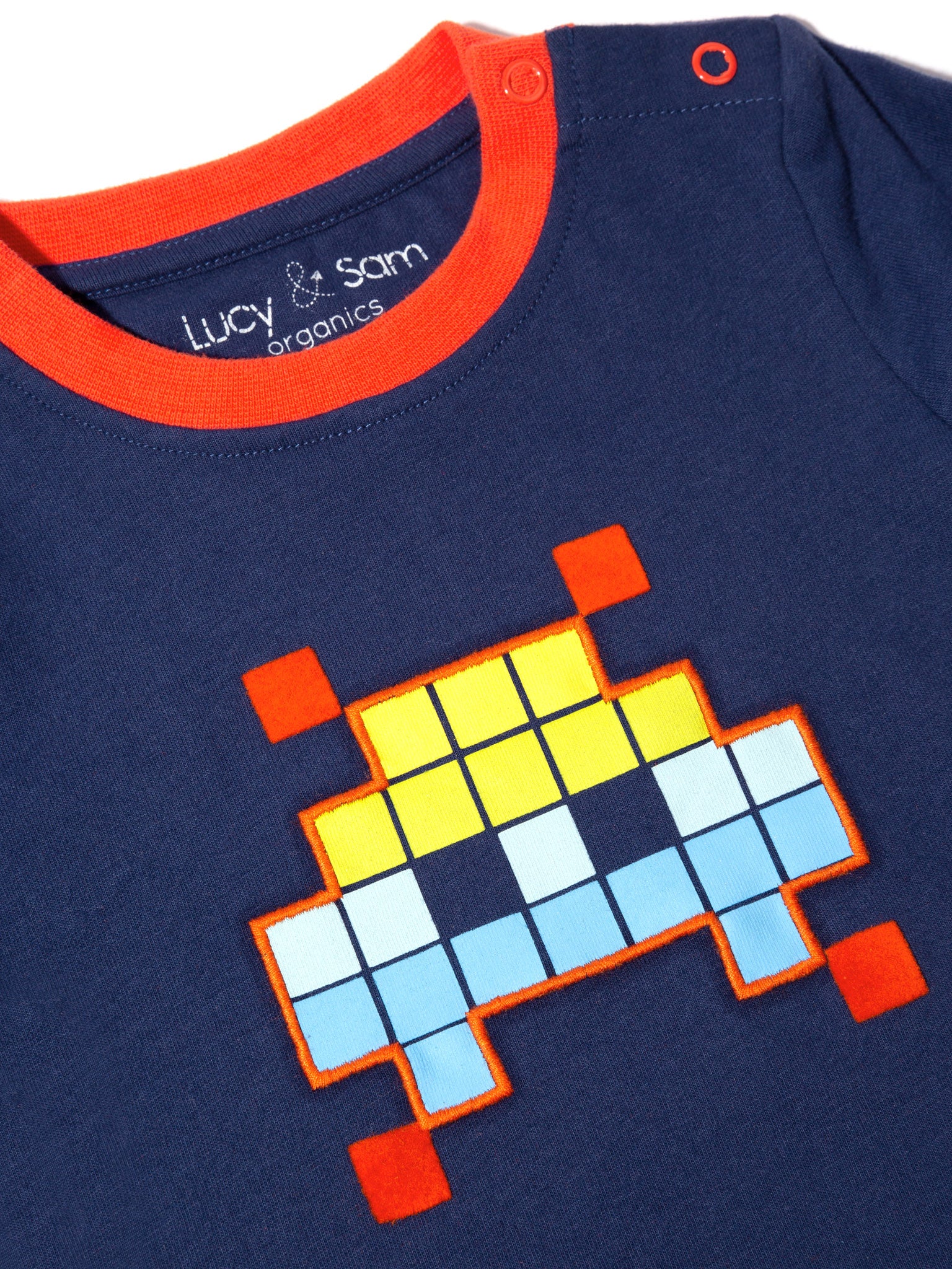 Space Invader Tee and Harem Jogger Set - cool baby clothes by lucy & sam