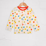 Pixel Cardi and Jogger Set - cool baby clothes by lucy & sam