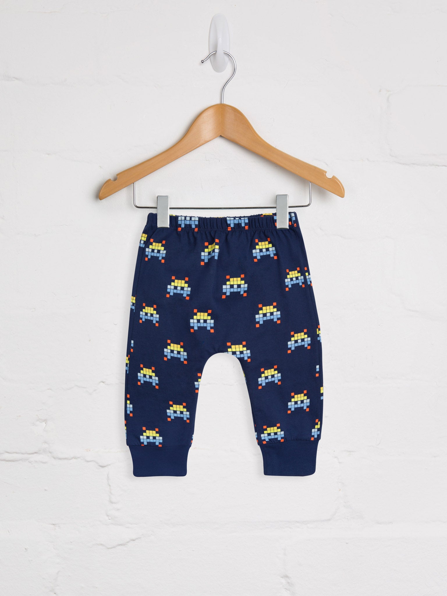 Space Invader Tee and Harem Jogger Set - cool baby clothes by lucy & sam