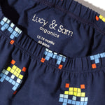 Space Invader Tee and Harem Jogger Set - cool baby clothes by lucy & sam