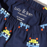 Space Invader Tee and Harem Jogger Set - cool baby clothes by lucy & sam