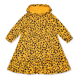 CHEETAH HOODED DRESS