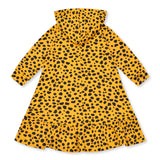 CHEETAH HOODED DRESS