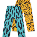 TWO PACK CHEETAH CAMO LEGGINGS