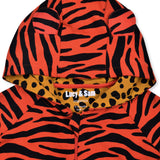 TIGER HOODED ROMPER