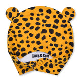 YELLOW CHEETAH TRAPPER HAT