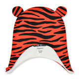 ORANGE TIGER TRAPPER HAT