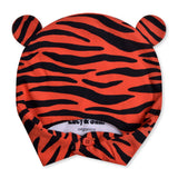 ORANGE TIGER TRAPPER HAT