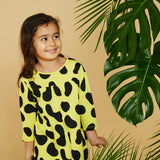 Yellow Frog Camo Dress