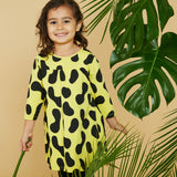 Yellow Frog Camo Dress