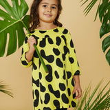 Yellow Frog Camo Dress
