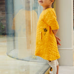 Honey Comb Quilted Dress - cool baby clothes by lucy & sam