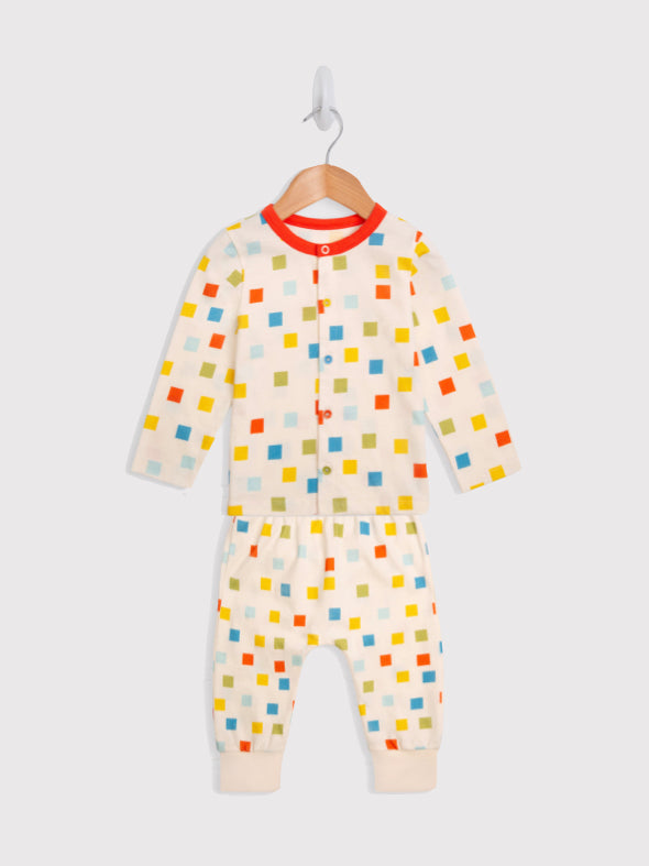 Pixel Cardi and Jogger Set - cool baby clothes by lucy & sam