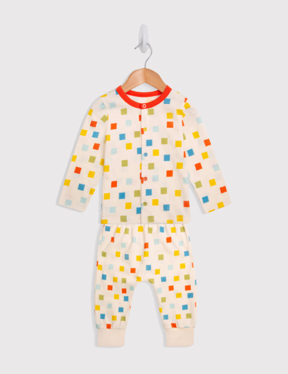 Pixel Cardi and Jogger Set - cool baby clothes by lucy & sam