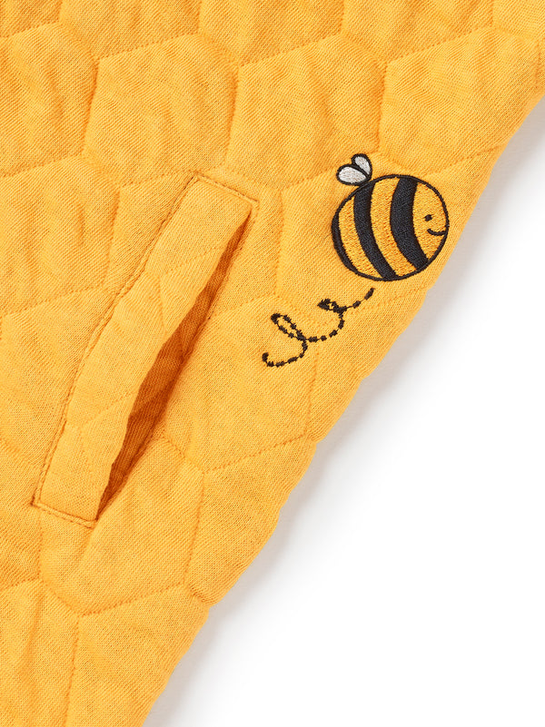 Honey Comb Quilted Dress - cool baby clothes by lucy & sam