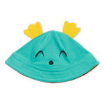 Lucy & Sam turqoise baby and kids organic sun hat