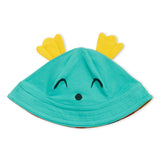 Lucy & Sam turqoise baby and kids organic sun hat