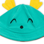 Lucy & Sam turqoise baby and kids organic sun hat