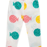 Lucy & Sam Colourful 2 pack organic leggings