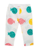 Lucy & Sam Colourful 2 pack organic leggings