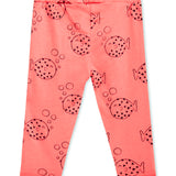 Lucy & Sam Colourful 2 pack organic leggings
