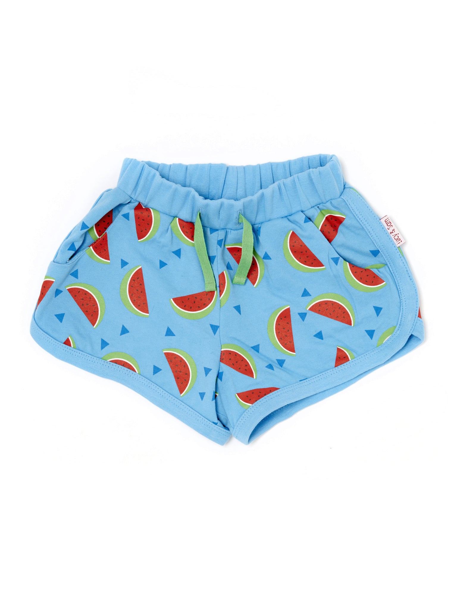 Watermelon Print 80's Shorts - cool baby clothes by lucy & sam