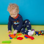 Space Invader Tee and Harem Jogger Set - cool baby clothes by lucy & sam