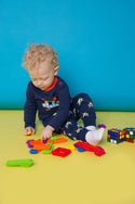 Space Invader Tee and Harem Jogger Set - cool baby clothes by lucy & sam