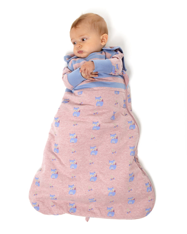Fox Print Sleeping Bag - cool baby clothes by lucy & sam