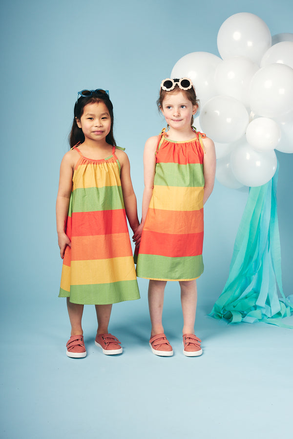 Stripe Swing Dress