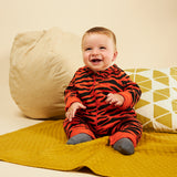 TIGER HOODED ROMPER