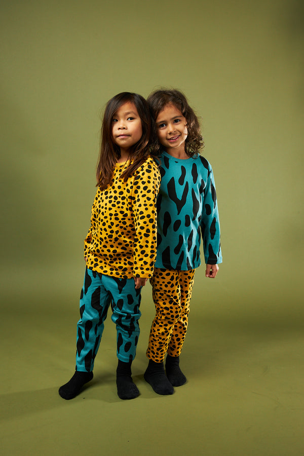 TWO PACK CHEETAH CAMO LEGGINGS