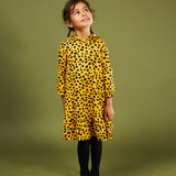 CHEETAH HOODED DRESS