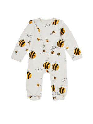 Bee Kind Organic Cotton Zip Babygrow